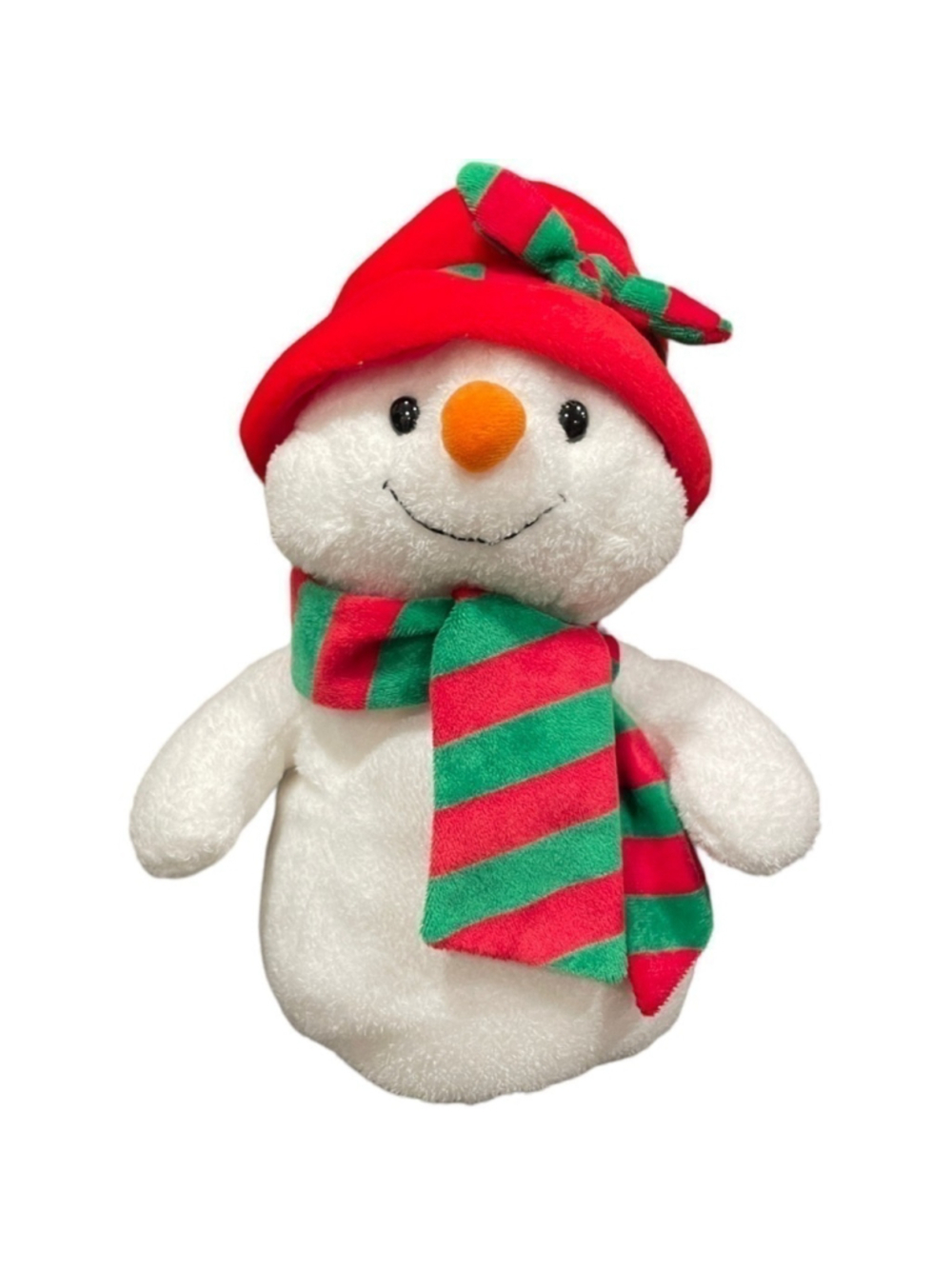 Ty Pluffies Ms Snow Snowman Plush Christmas Scarf White Soft Toy 2006 Retired - Picture 3 of 9